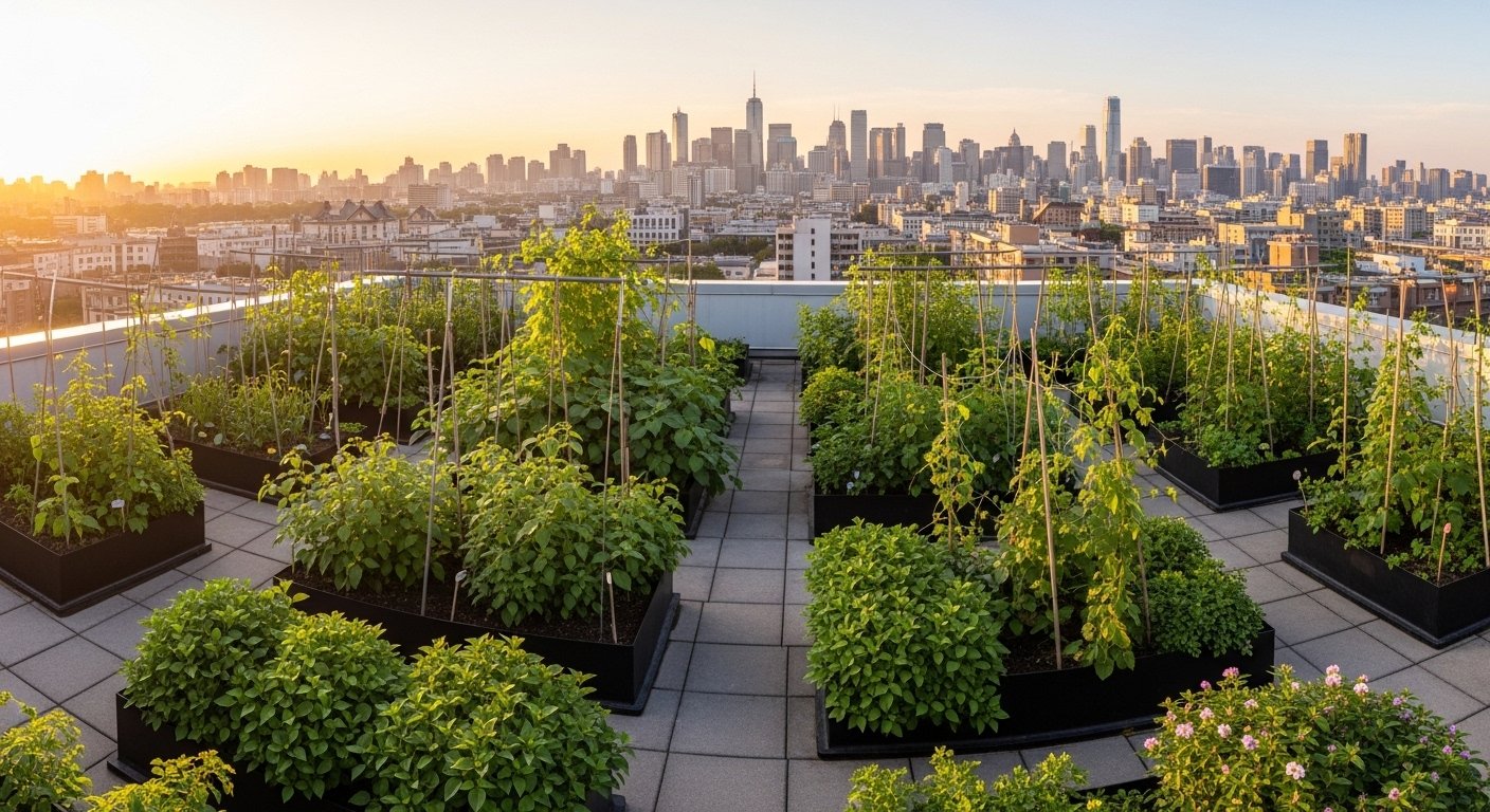 12 Top Rooftop Garden Plants That Survive Heat and Wind