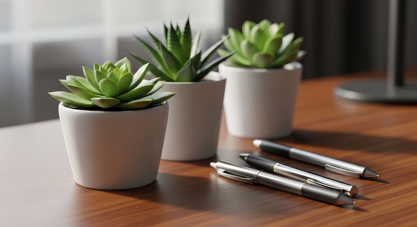 12 Easy Small Plants for Desk That Purify the Air