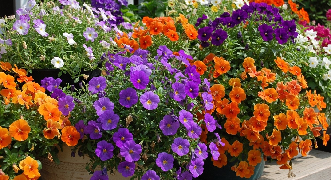 12 Easy Container Garden Flowers for Colorful Displays