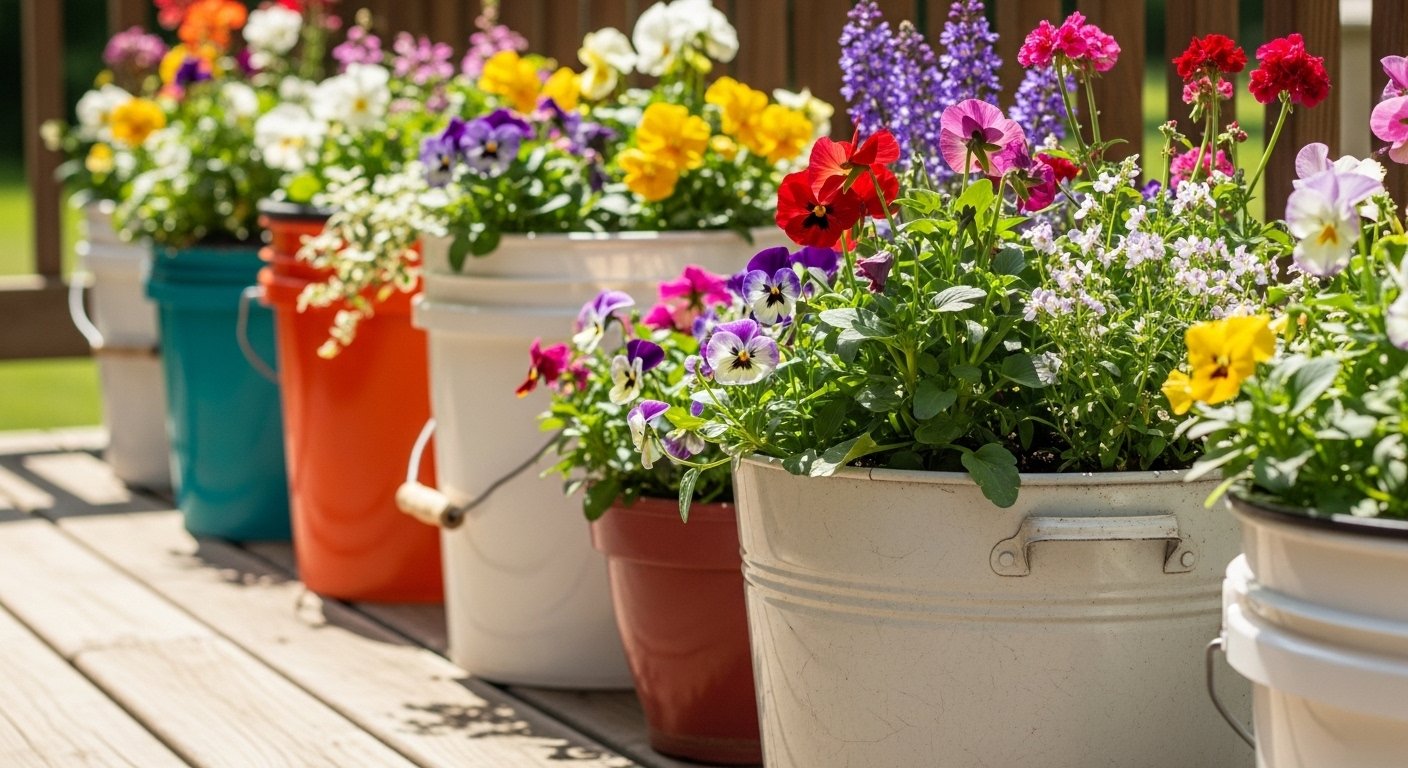 10 Cheap Container Garden on a Budget Ideas That Thrive