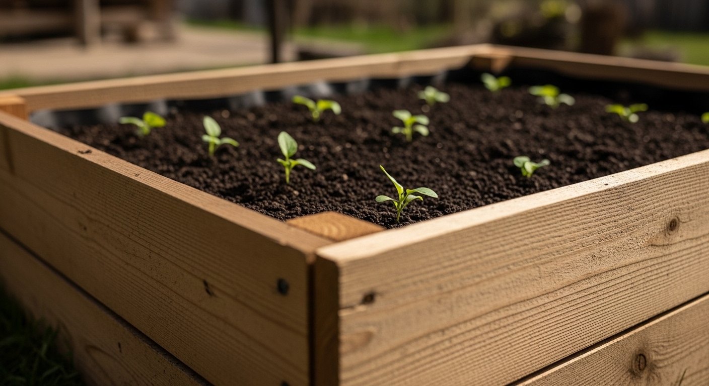 15 Easy DIY Garden Bed Raised Wood Projects for Beginners