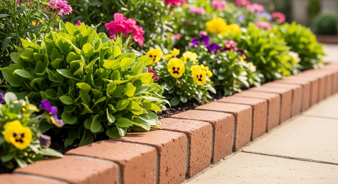 20 Cool Garden Bed Edging DIY Styles on a Budget