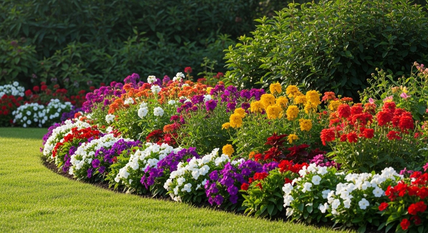 20 Easy Garden Bed Layout Flowers for Colorful Borders