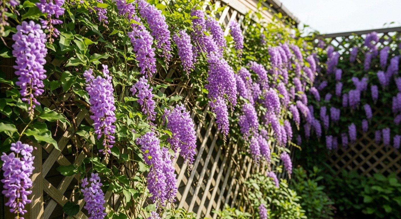 20 Cool Garden Trellis Wall Ideas for Small Spaces