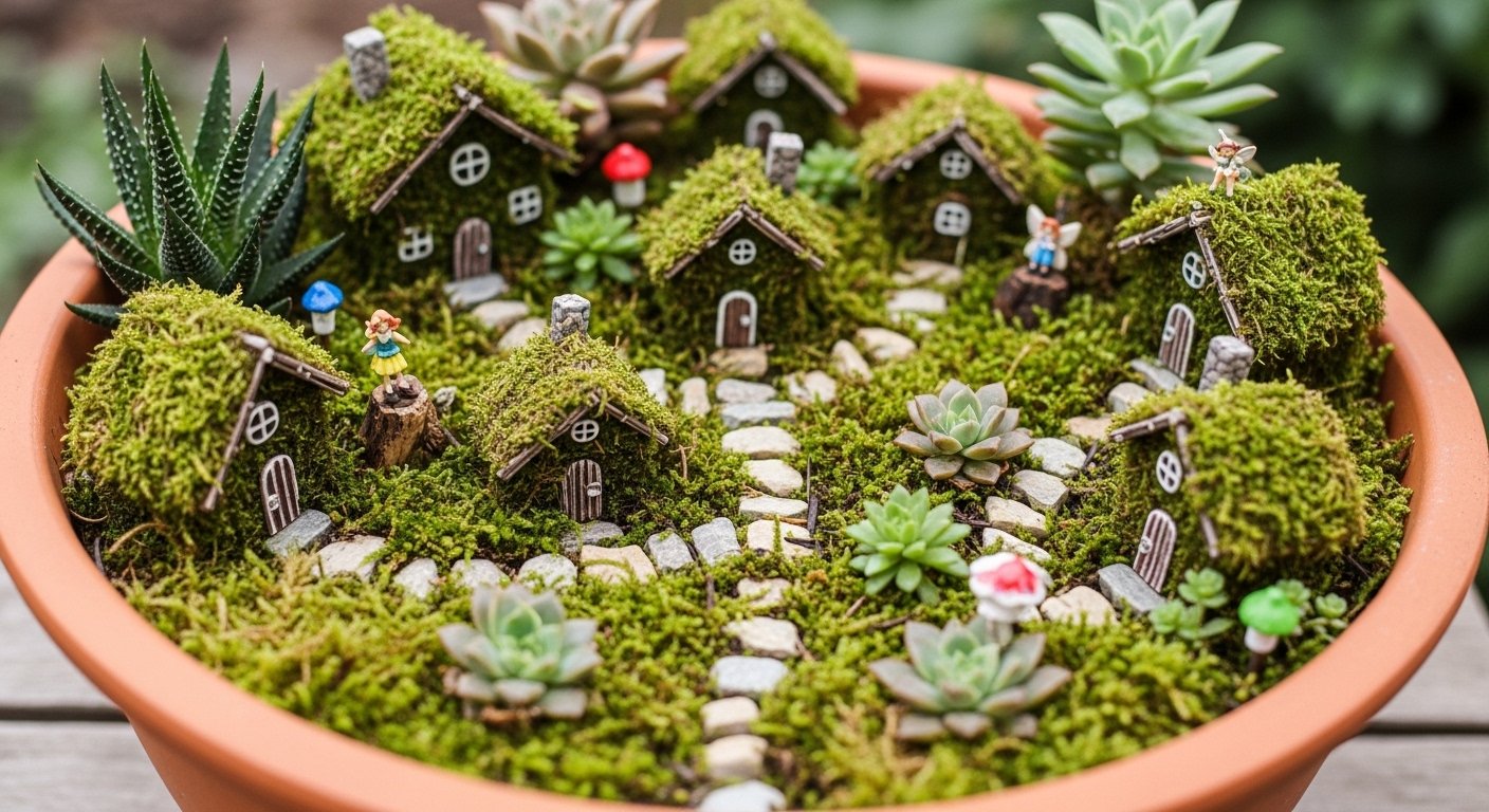 20 Fun Miniature Garden DIY Fairy Projects for Kids