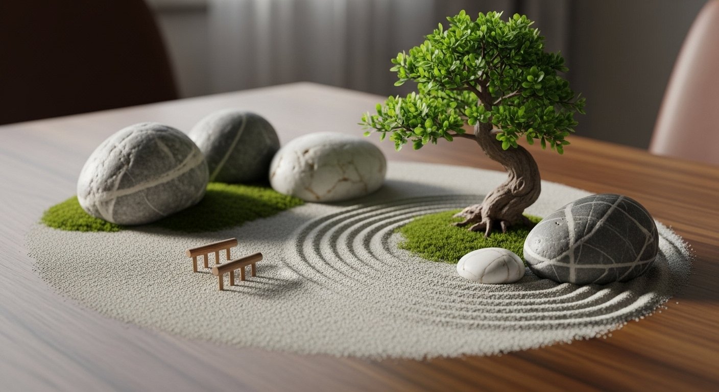 12 Cool Miniature Zen Garden Indoor Displays to Copy